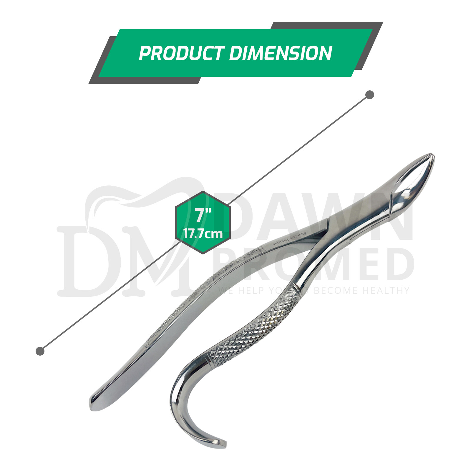 Dental Root Extracting Forceps #103 Lower Incision Premolar Teeth German Grade