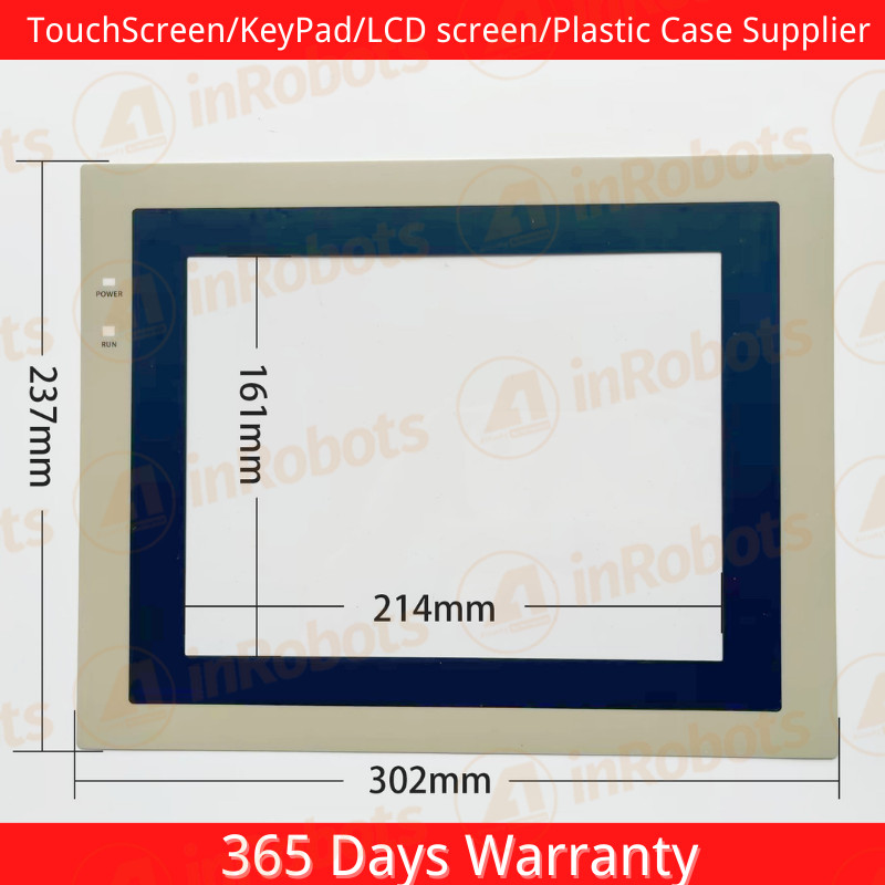 Touch Screen Panel Glass Digitizer NT631C-ST151-V1 NT631C-ST151-V2+ Overlay Film