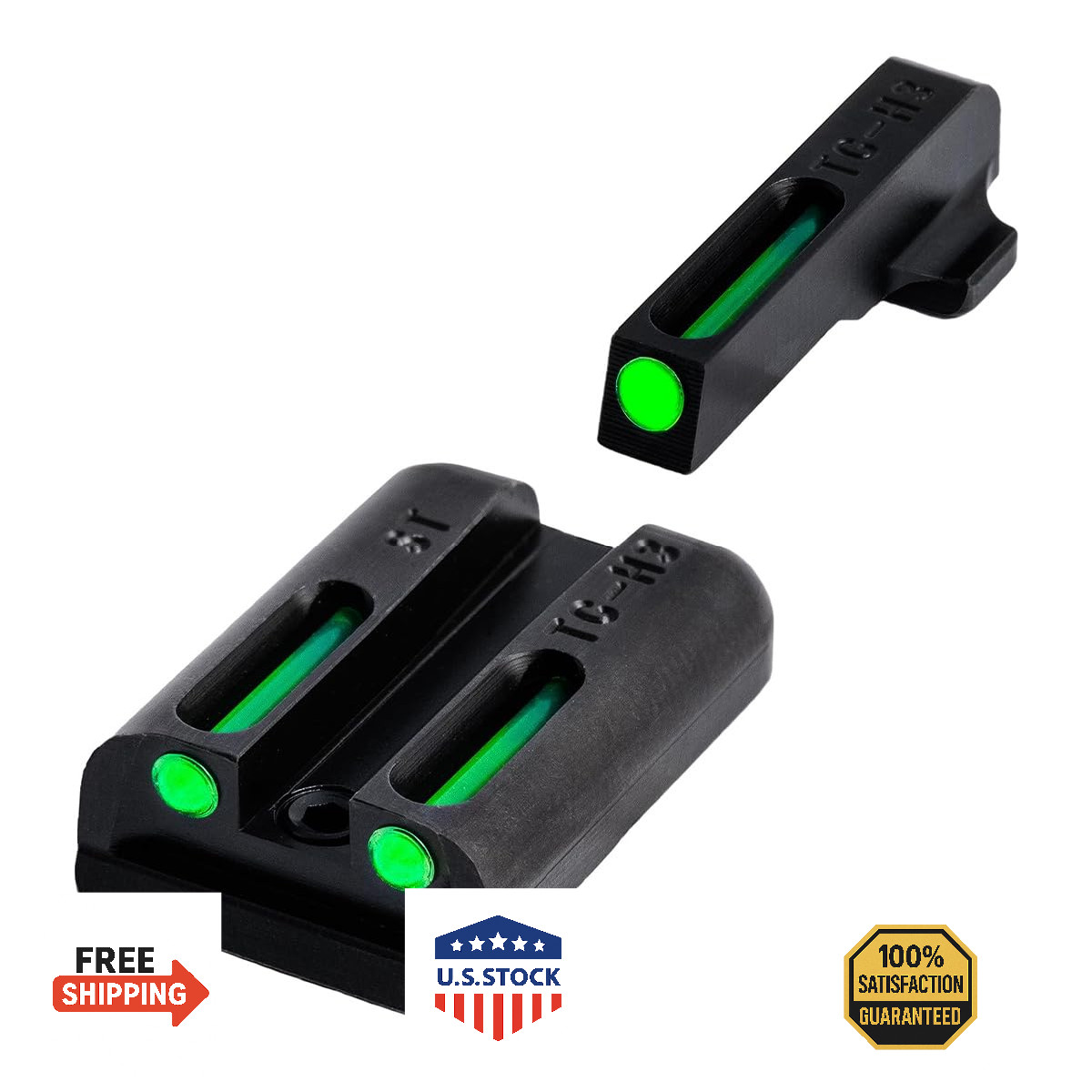 TRUGLO TFO Handgun Sight Set - Sig #6/#8