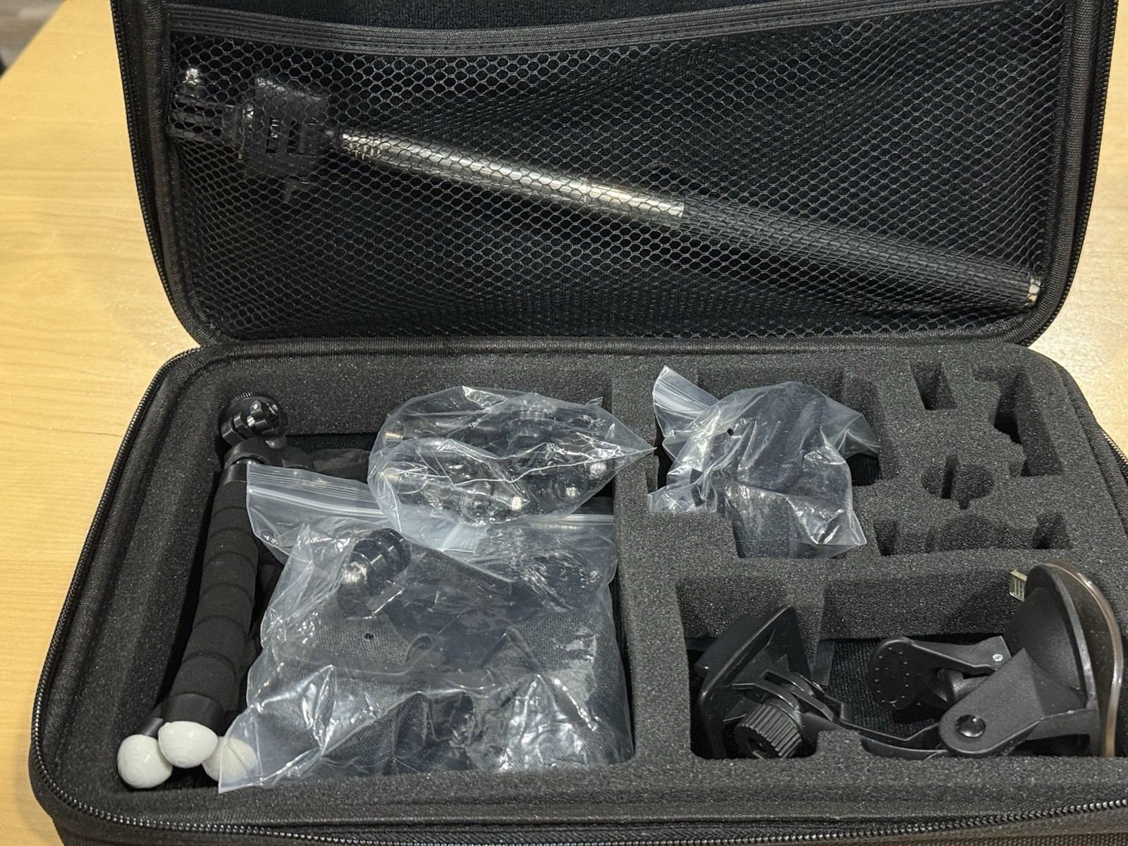 Action Camera Accessory Bundle New (Open Box) Never Used. Comes with Case