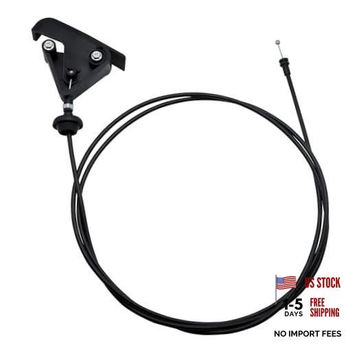912-086 Hood Release Cable & Pull Handle Compatible with Dodge Ram 1500 2500