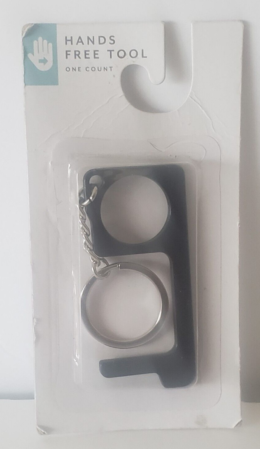 NEW Ankyo Hands Free Tool Safe No Touch Key Chain Open Door Press Button