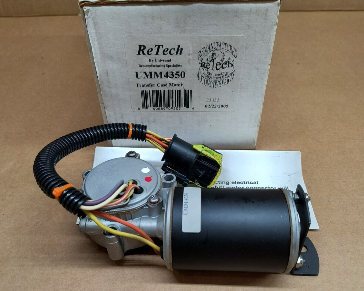 New ReTech Transfer Case Shift Motor UMM4350 600-800 1990-95 Ford Mazda