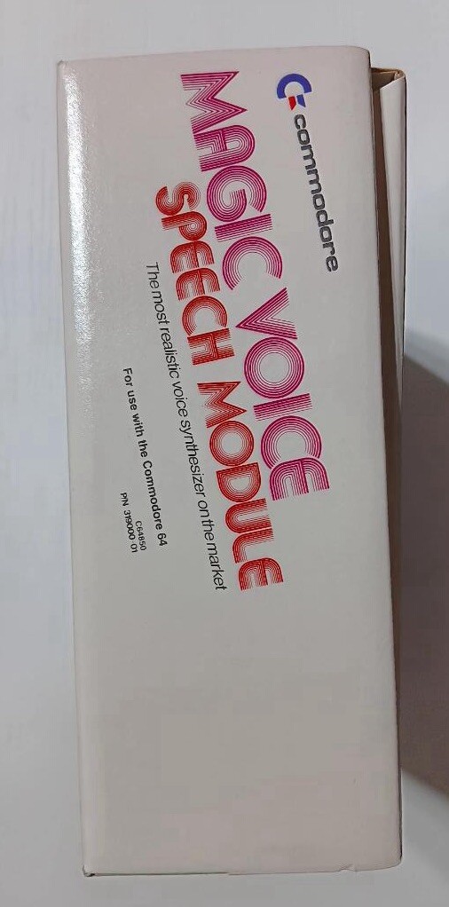 Commodore 64 Magic Voice Speech Module New/ Open Box As Is Untested