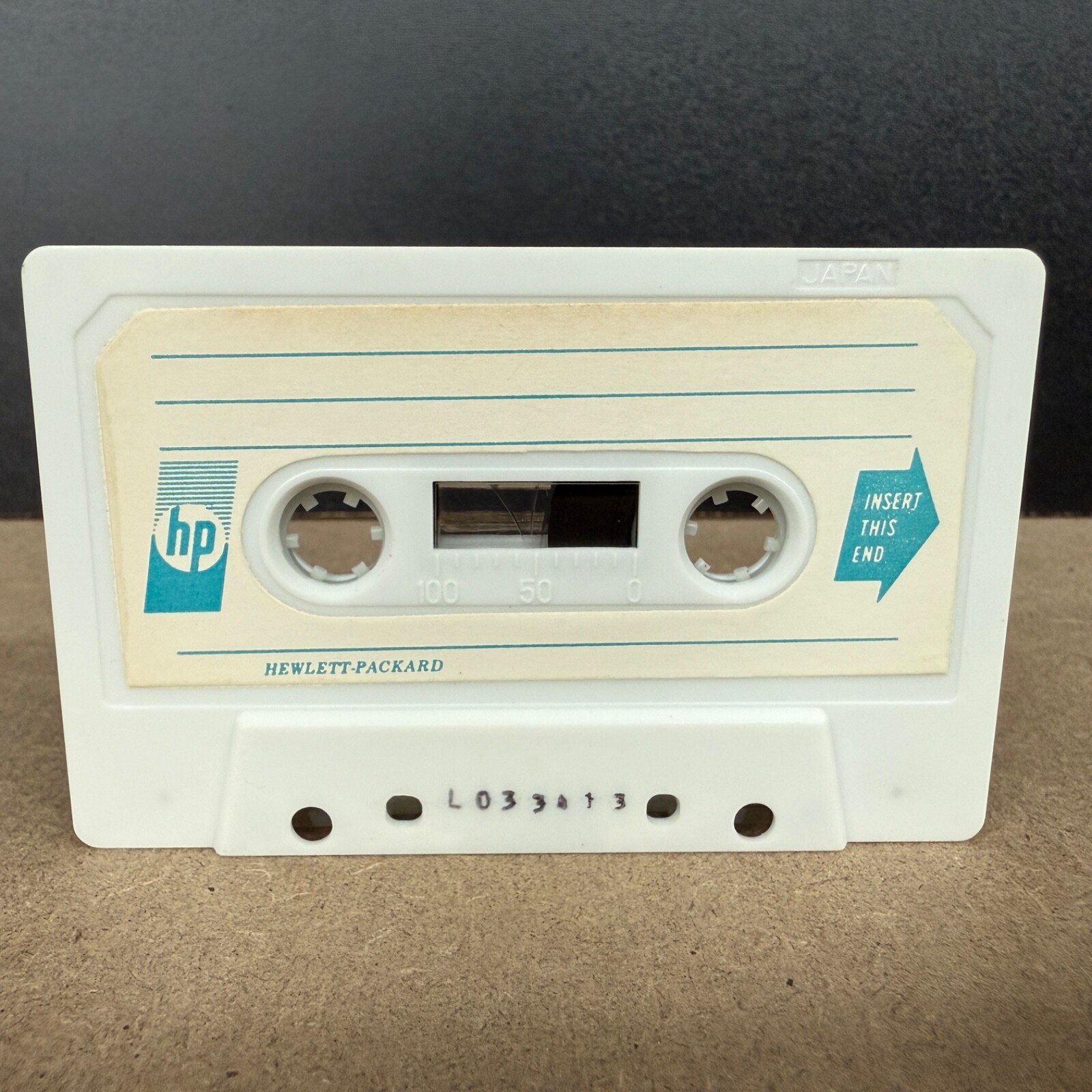 Vintage Hewlett Packard Data Cassette Tape System Loader & Edit 92410-12002 A