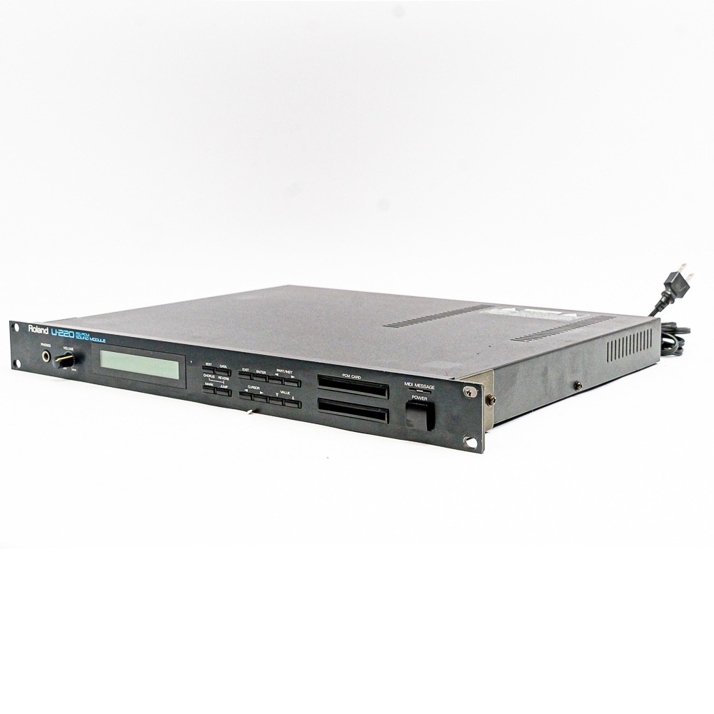 Roland U-220 RS-PCM Synthesizer Sound Module Rackmount MIDI Sound Module