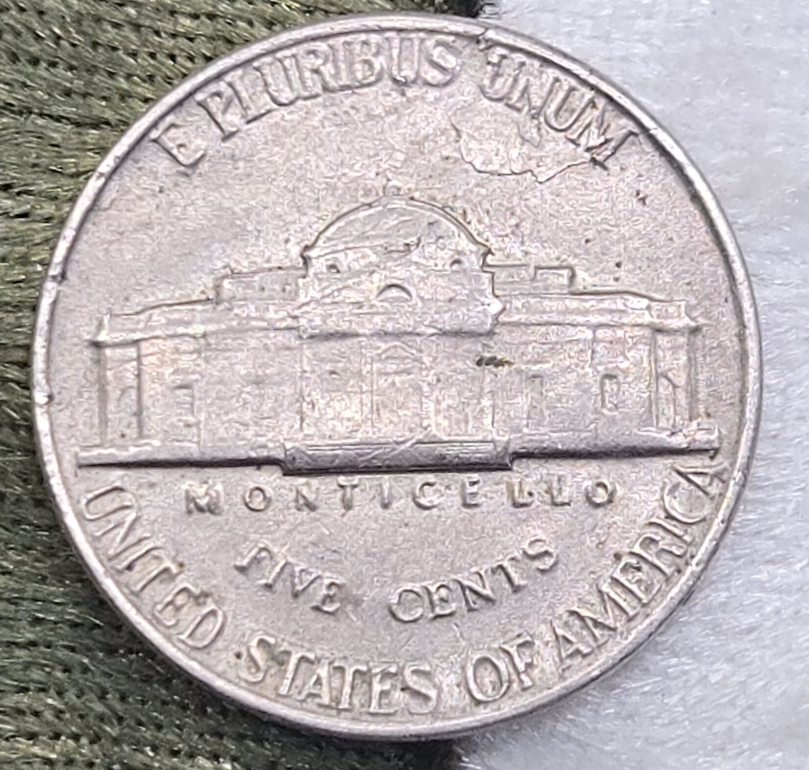1962 P Jefferson Nickel