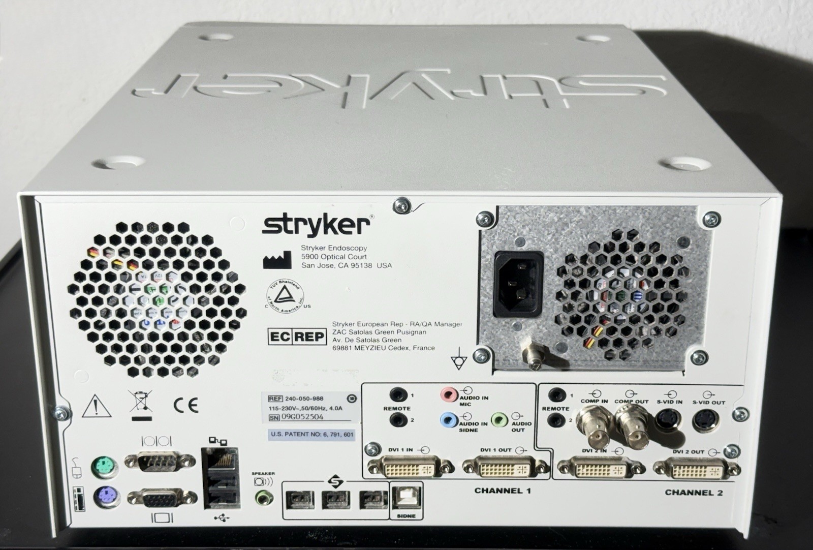 Stryker 0240050988 SDC Ultra HD Endoscopic Information Image Management Console