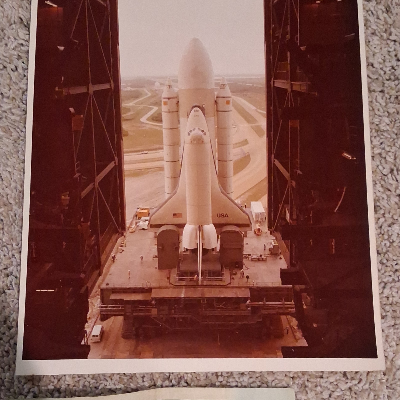 Space Shuttle Exploration Mission Launch Pad Photograph Print Astronauts & Space
