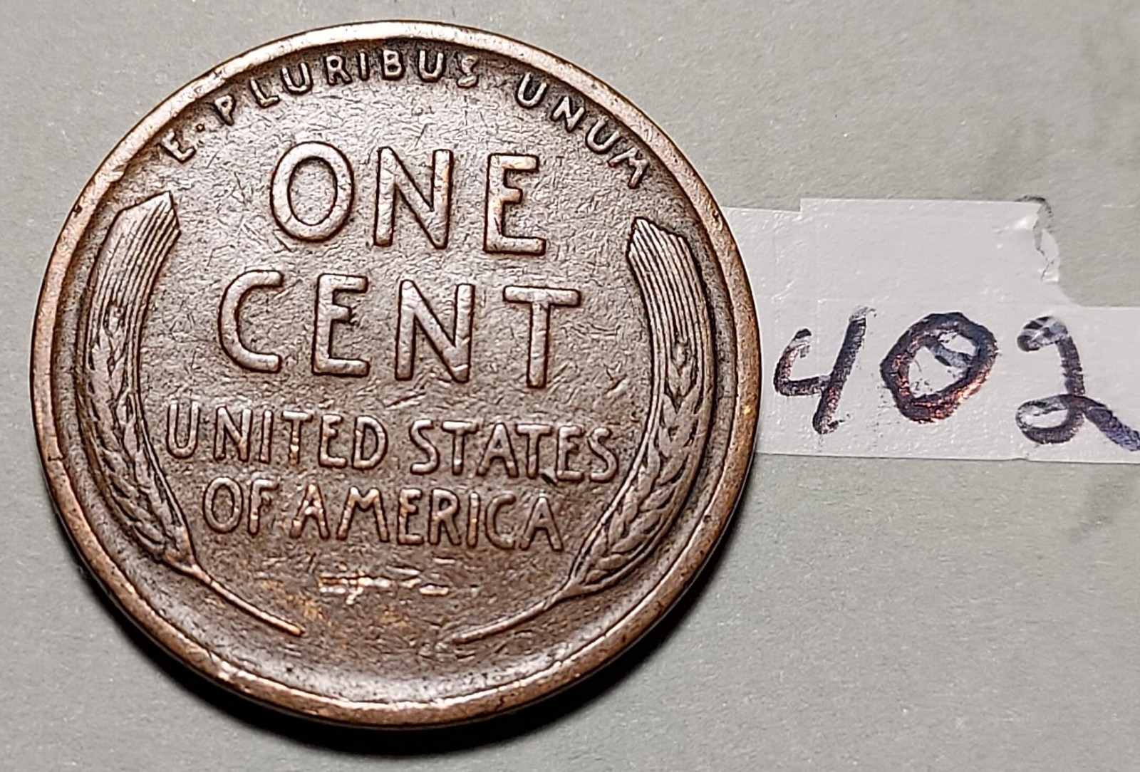 1909 Lincoln Wheat Cent VF VERY FINE #402