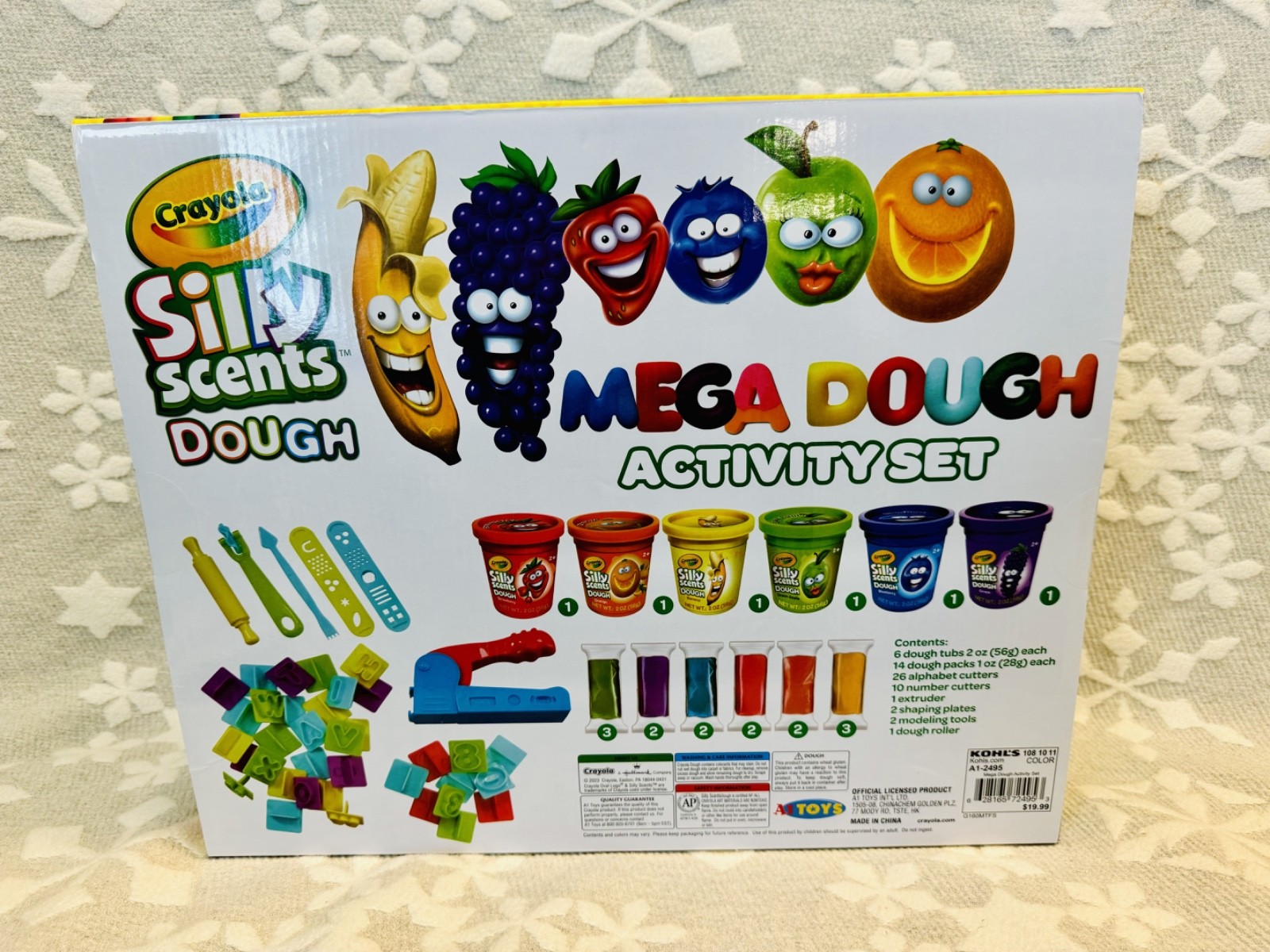 Crayola Dough Mega Activity Set - 50 Pieces, 20 Silly Scents