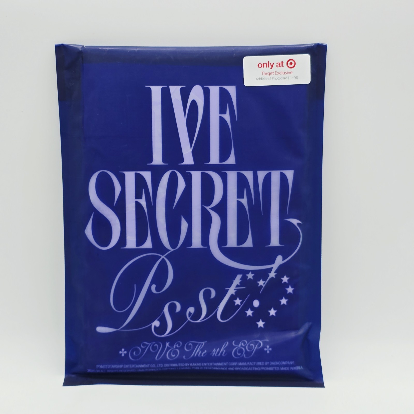 Ive - Ive Secret (Psst!Ver.) Ive The 4th EP (CD + Photobook) Target Excl Photo