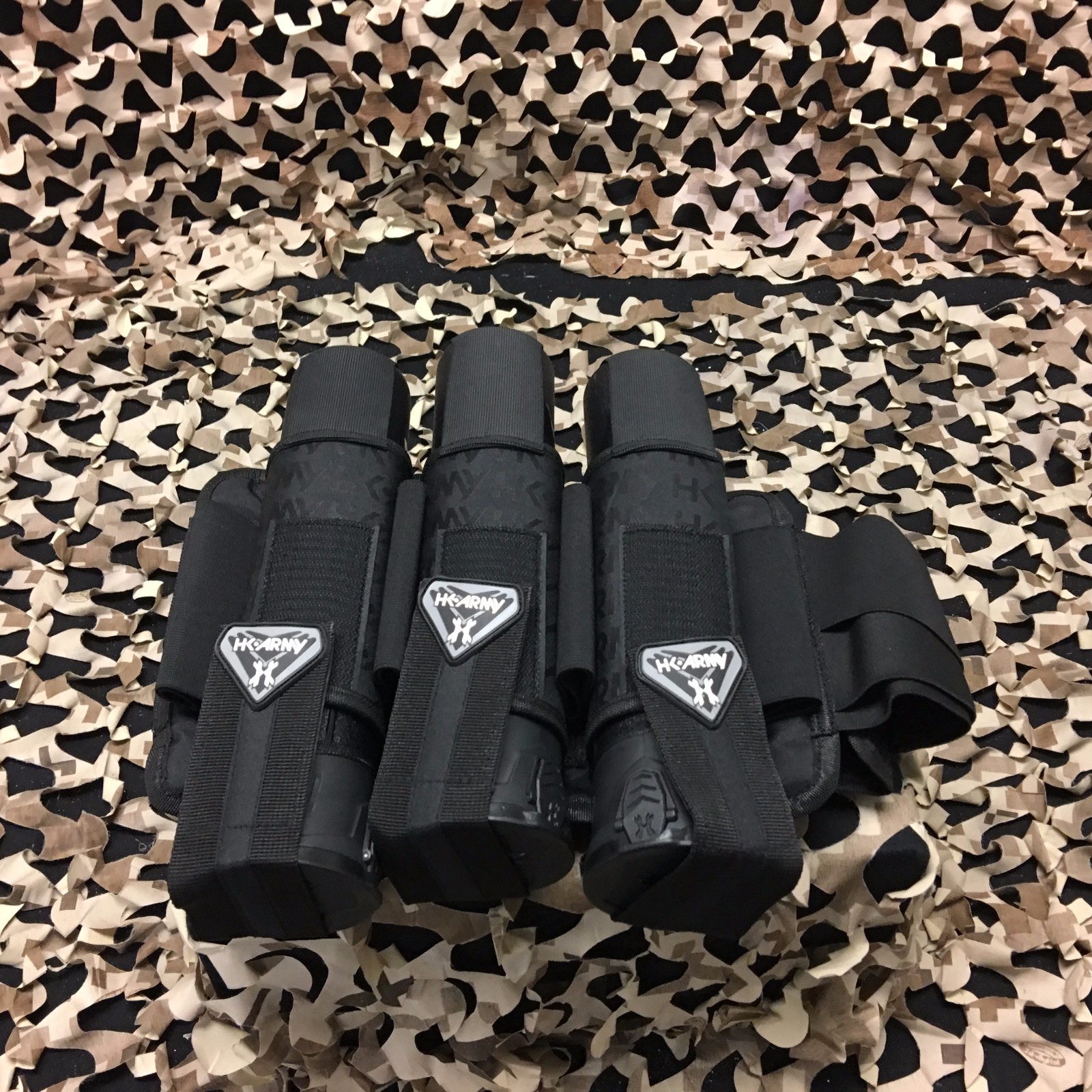 NEW HK Army HSTL Base 3+4 Paintball Harness - Black