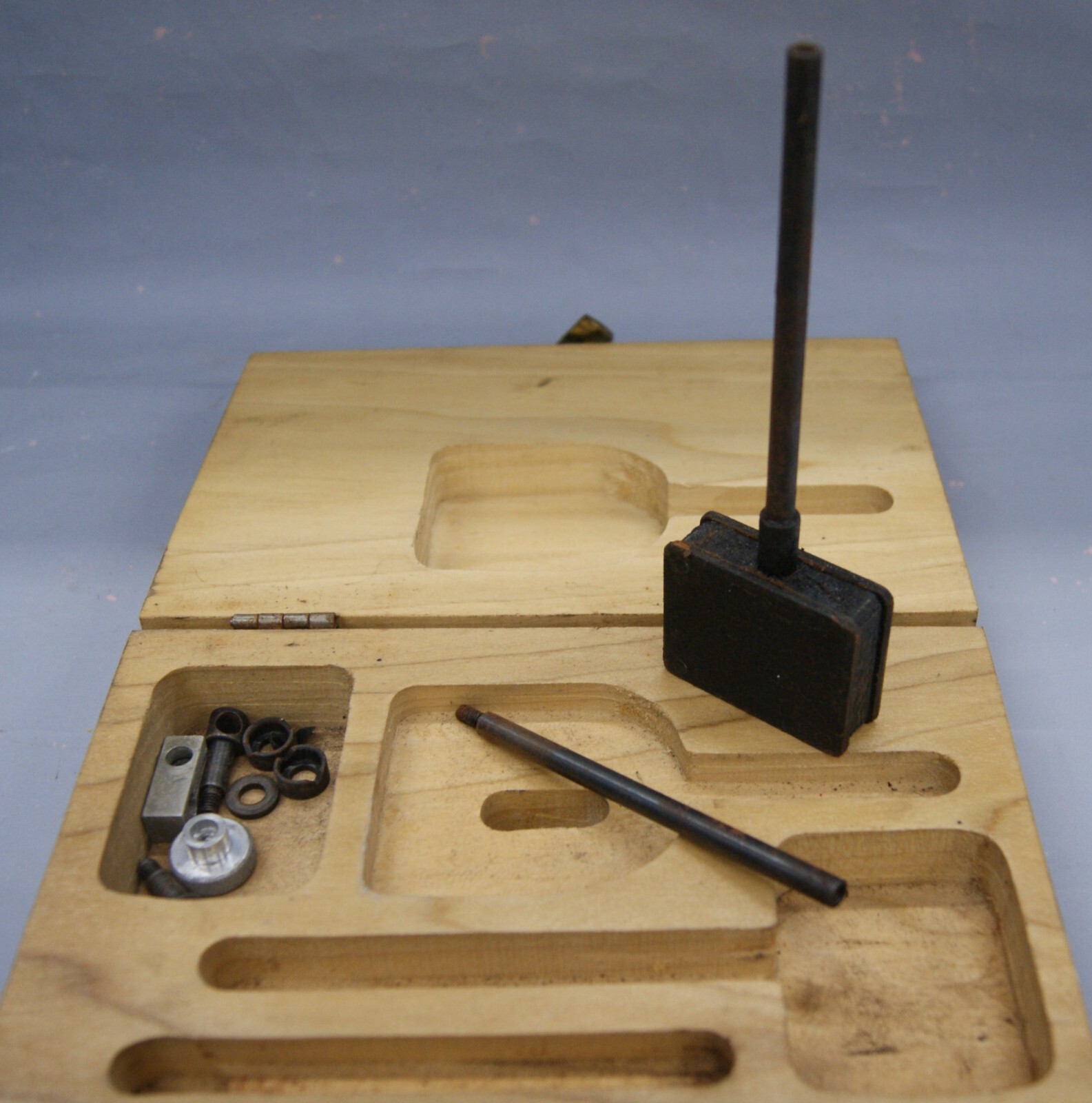 KD Micrometer Dial Gauge MAGNETIC BASE 7 Accessories ONLY, w/ case, sh6562