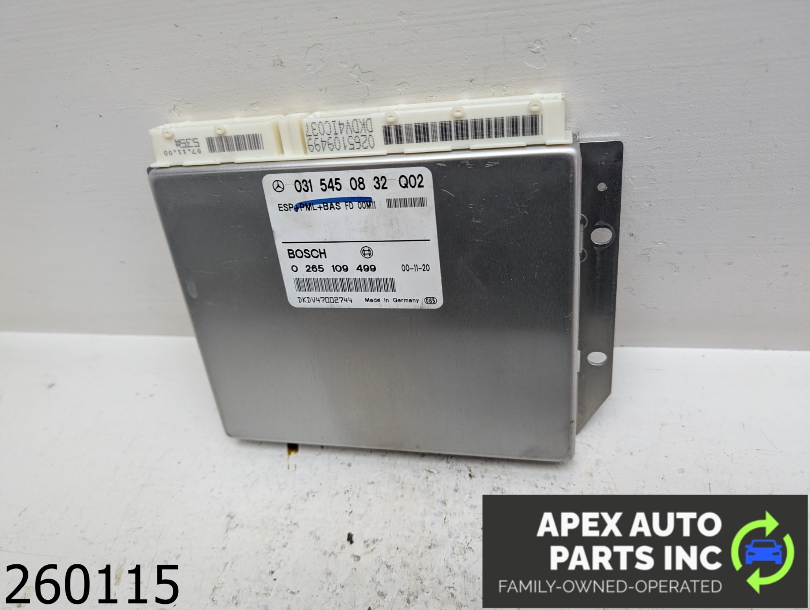 OEM 2001 Mercedes E320 3.2L ABS Control Module Unit