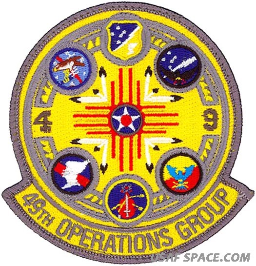 USAF 49th OPERATIONS GROUP - MQ-9 Reaper ATTACK UAV - ORIGINAL -GAGGLE- PATCH