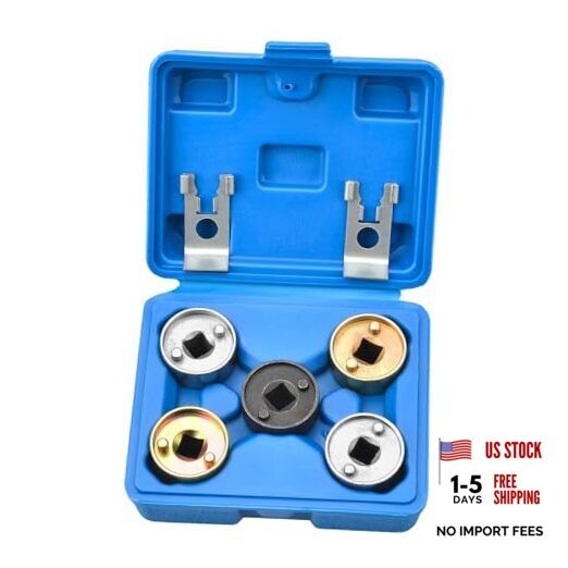 7 Piece Engines Camshaft Adjusting Socket Set, Camshaft Central Valve Socket