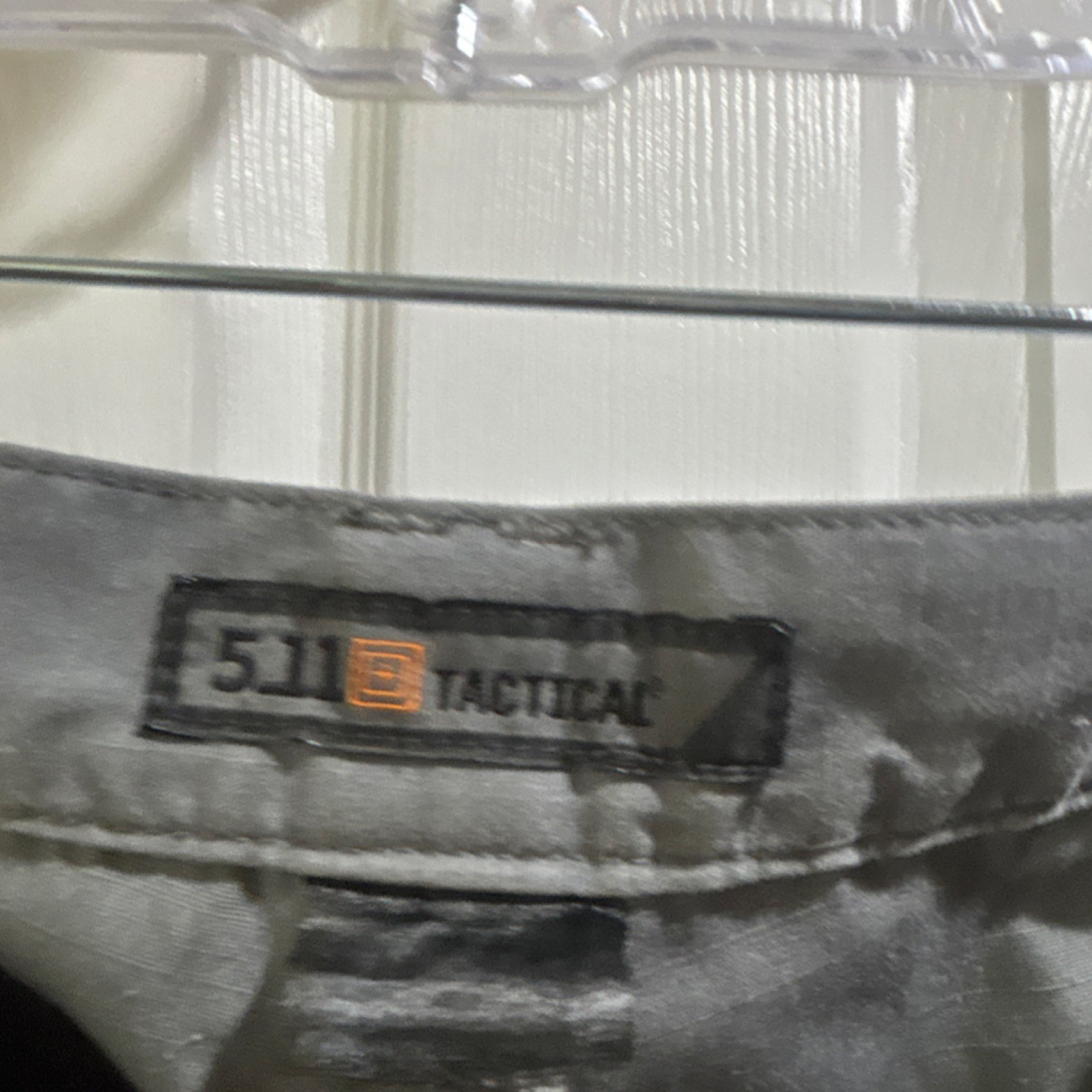 5.11 Tactical Men's Cargo Pants Gray Solid Utility Outdoor Workwear size 40