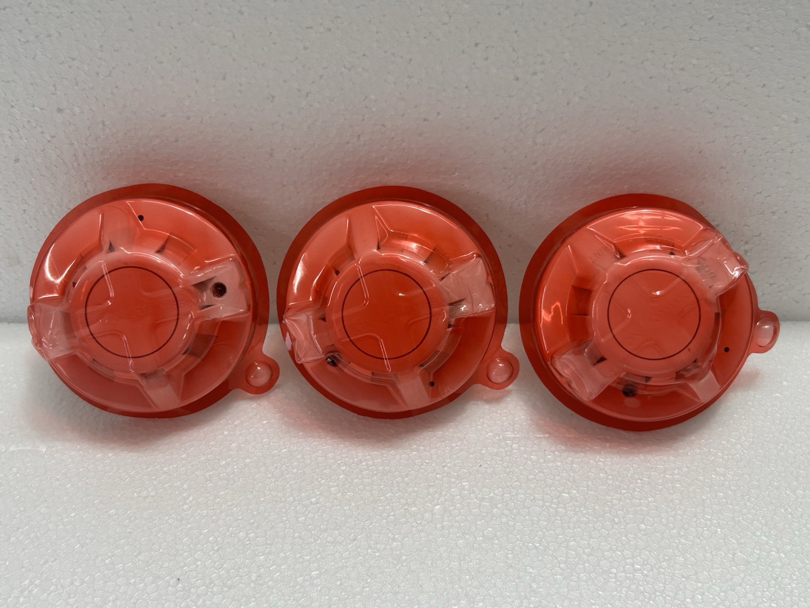 LOT OF 3 PCS SMOKE DETECTOR  APOLLO SERIES65 55000-216 APO IONISATION