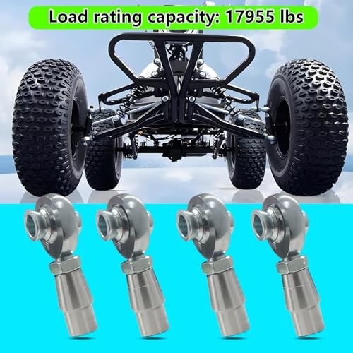 5/8” Heim Joint Rod End Kit 2 Pair, .625” Right and Left Hand Thread Chromoly