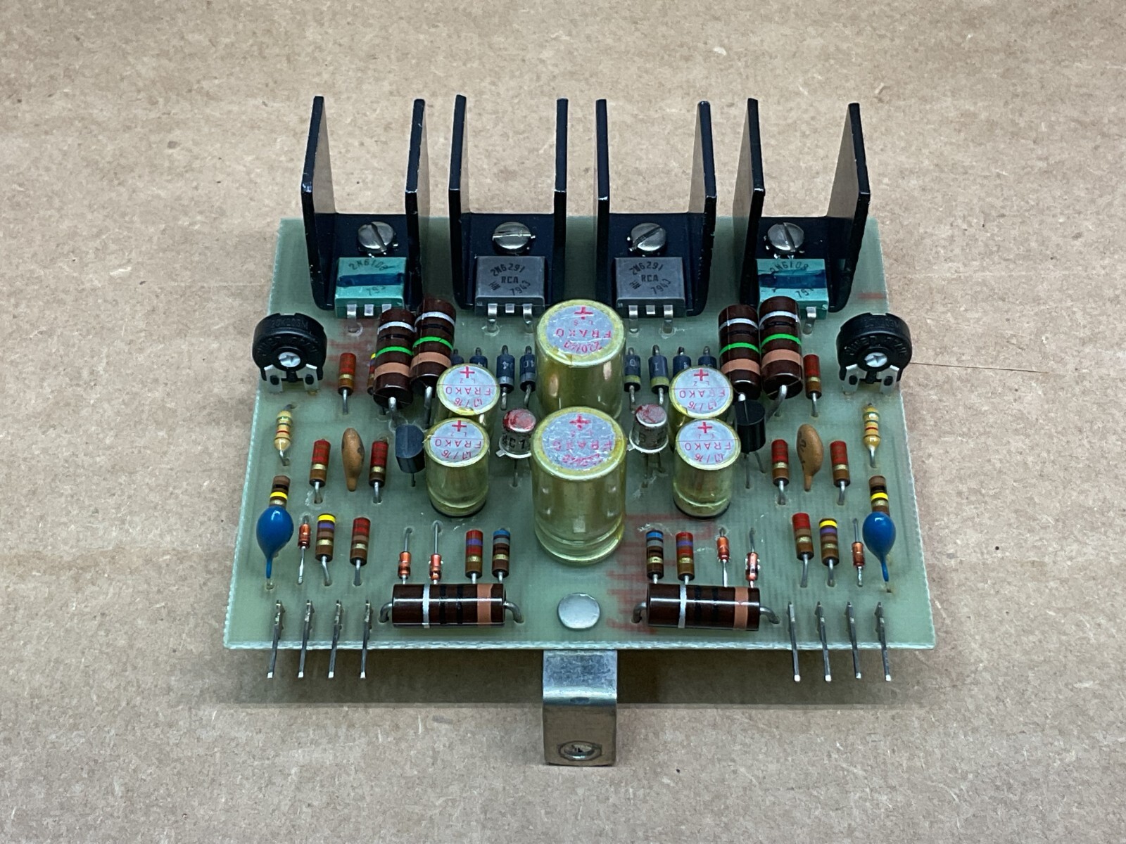 1 Bozak CMA 10-DL DJ Mixer Original 1977 Factory Booth or High Gain Line Card