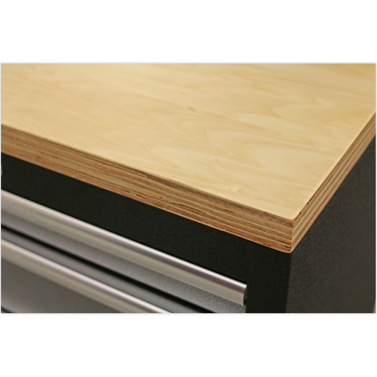 Pressed Wooden Worktop 1360mm for Modular Floor Cabinets Sealey APMS50WB B