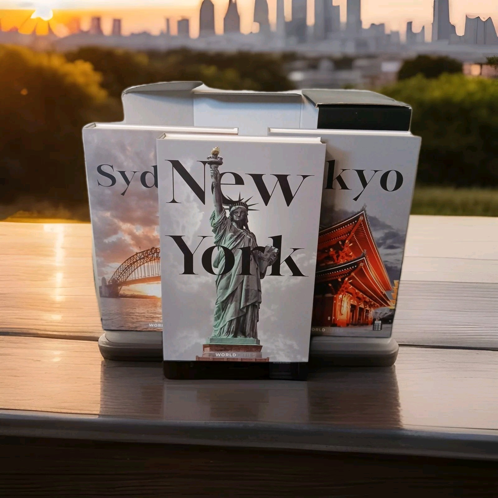 Adeyoo Decorative Books for Home Decor ,New York,Tokyo, Sydney,Decorative Books