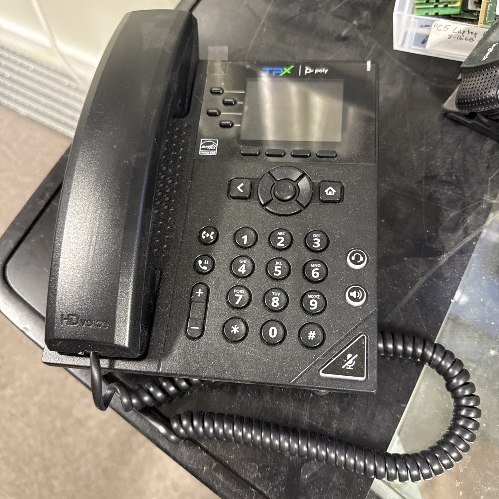 TPX Poly VVX 250 Business IP Phone POE PN: 2201-48820-001