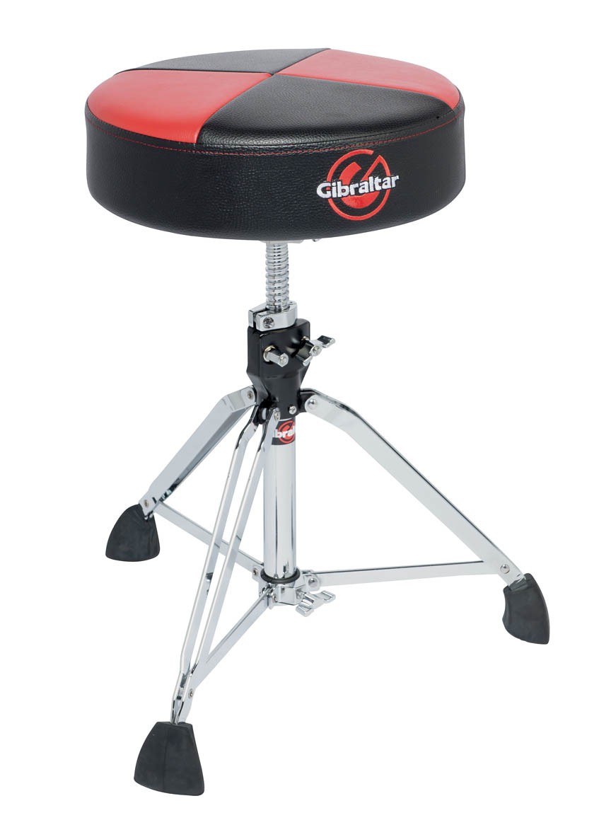 Gibraltar Professional Extra Padded Throne Drum Set Seat Red
