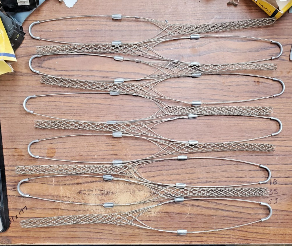 (10-PCS) Pass & Seymour Wire Mesh Grip FCSD70 42V **PLEASE SEE DETAILS** (VR12)