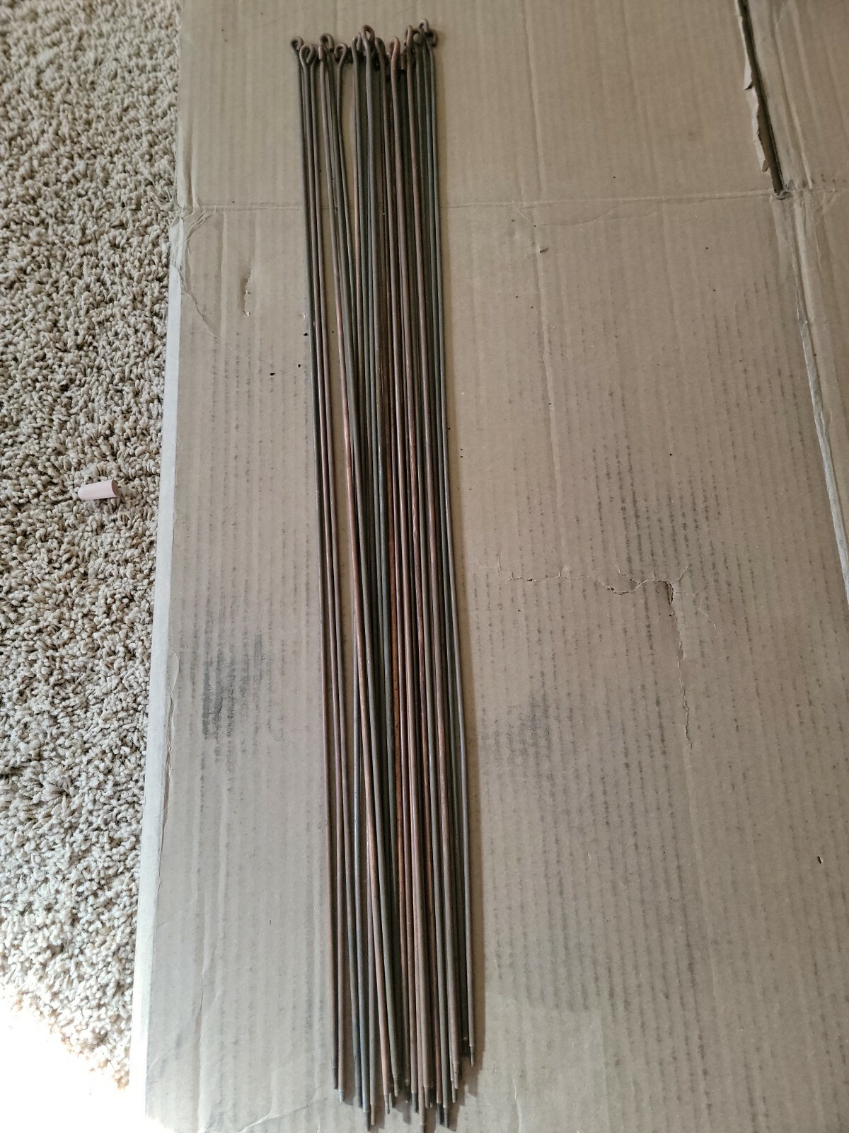 4 Cleaning Rods for .22LR Romanian M69 Soviet Issue T5. Used.