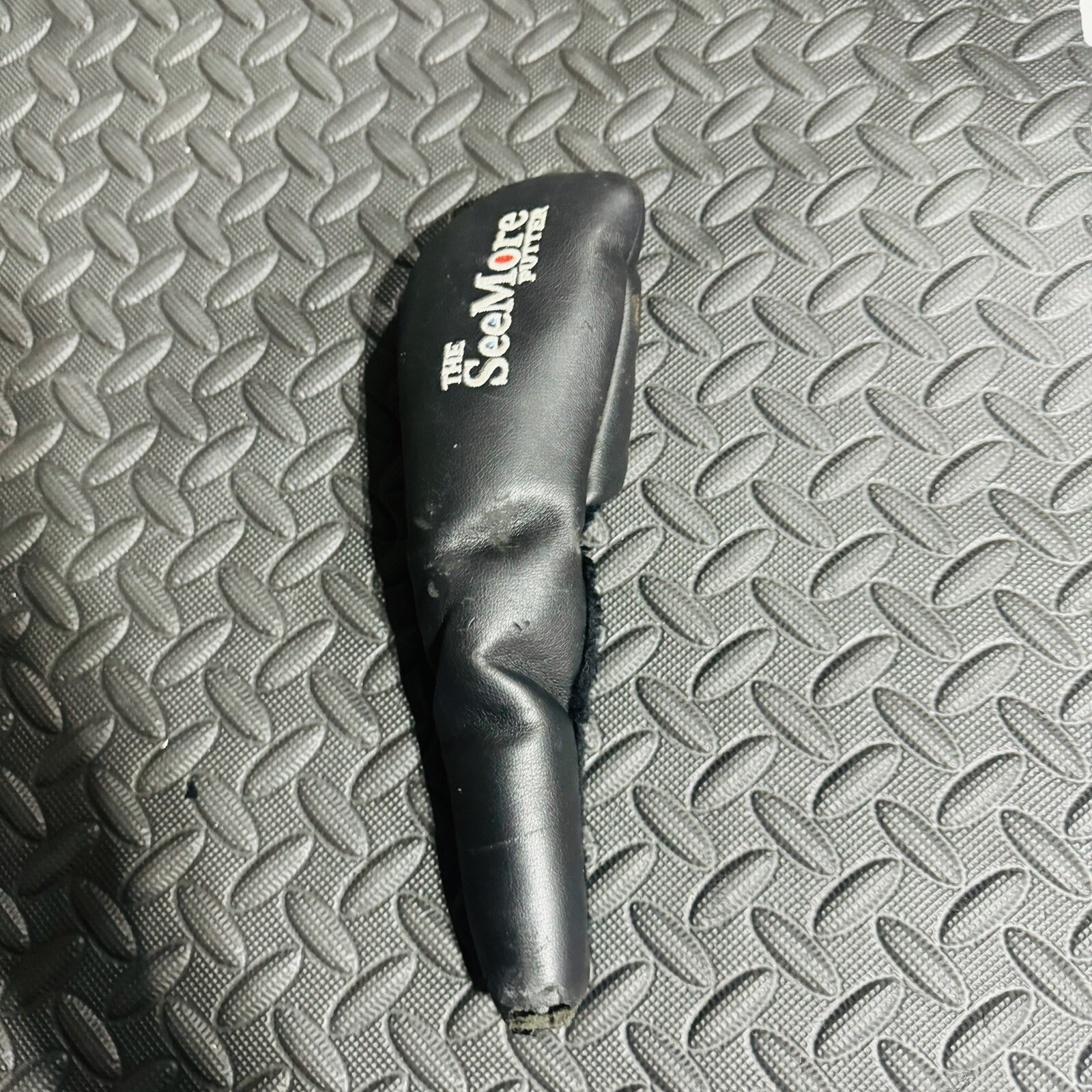 Seemore Black Putter Head Cover Headcover