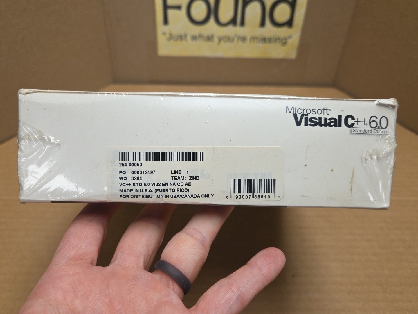 Microsoft Visual C++ 6.0 Standard Edition - SEALED NIP