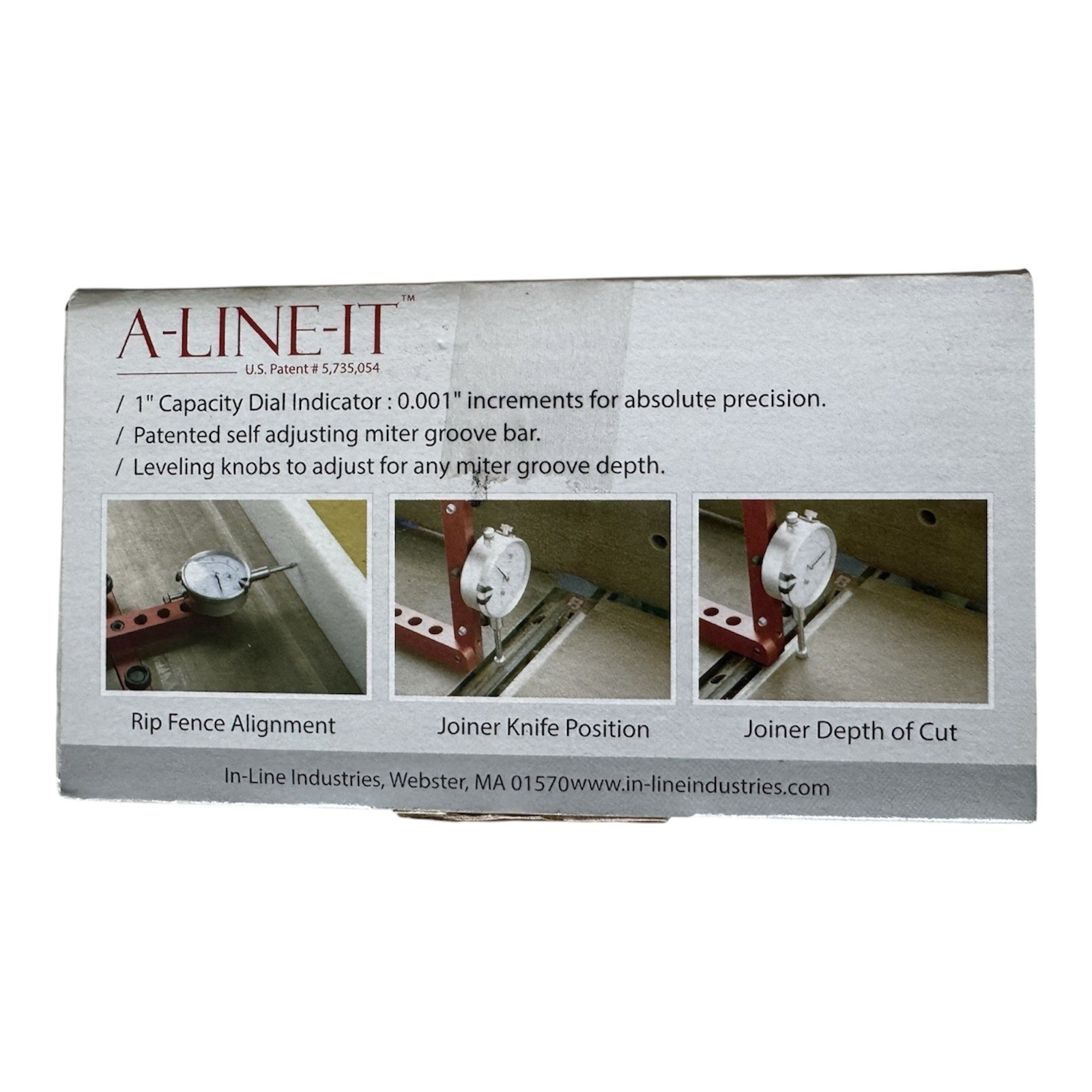 Woodworking A-Line It Basic Kit With Dial Indicator Alignment & Calibration New