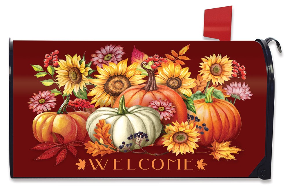 Briarwood Lane Fall Beauty Floral Mailbox Cover