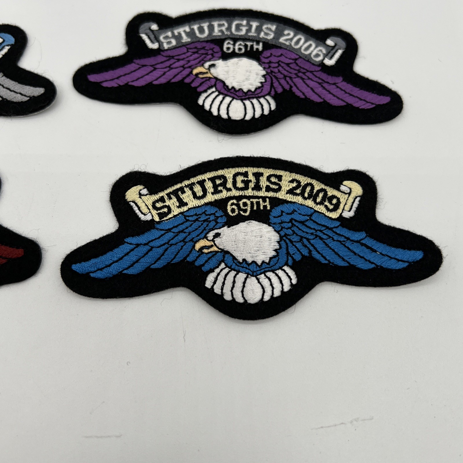 Sturgis Rally Patches Sequential Bundle 2001–2009 Officially Licensed Fast Ship!