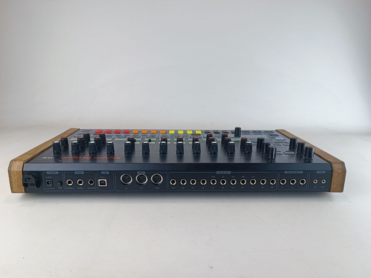 Behringer RD8 RD9 MK2 Real Oak Wood Stand Side Wooden Drum machine Panel