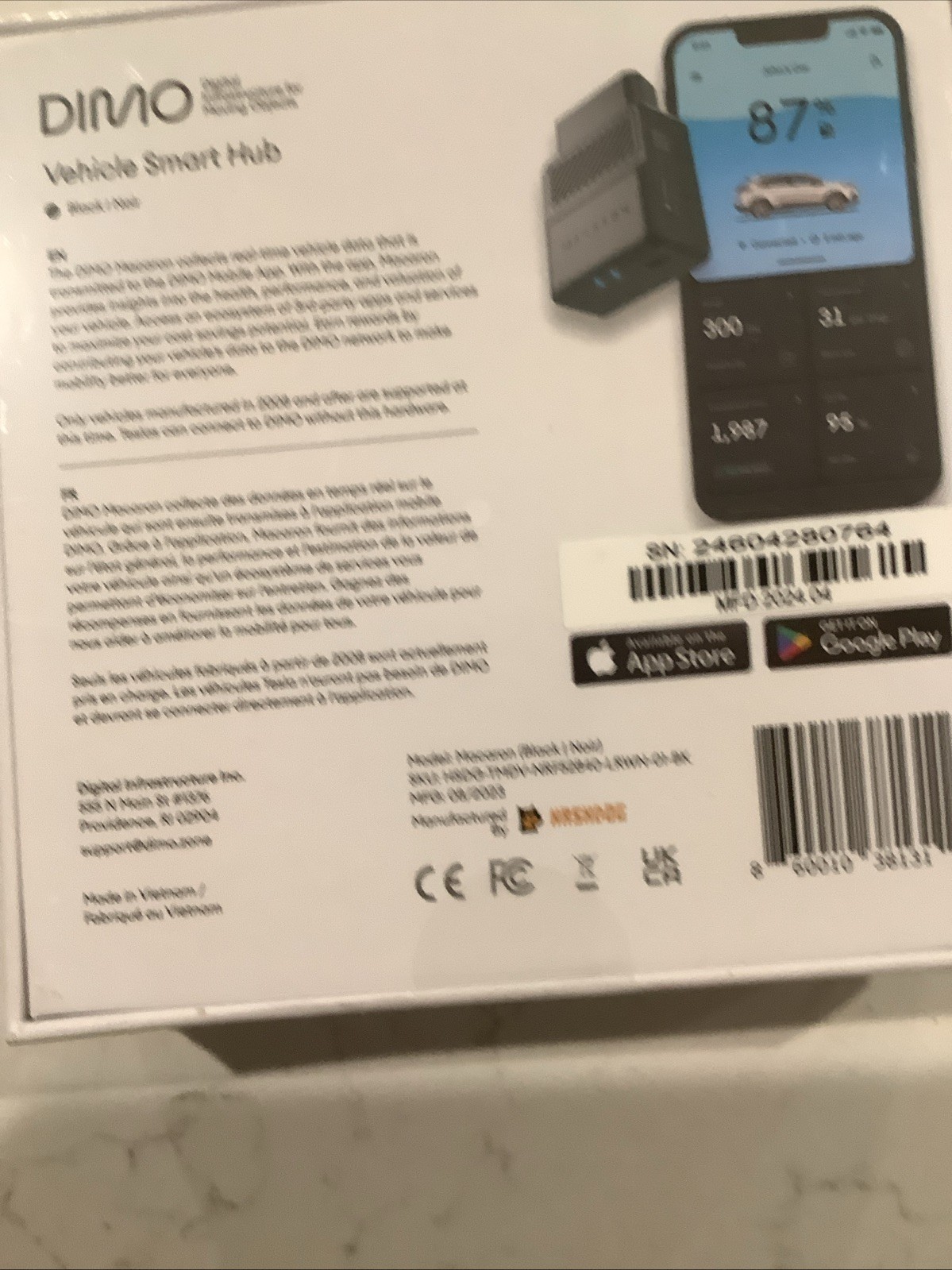 DIMO Macaron - Car Data Crypto Miner Vehicle Smart Hub