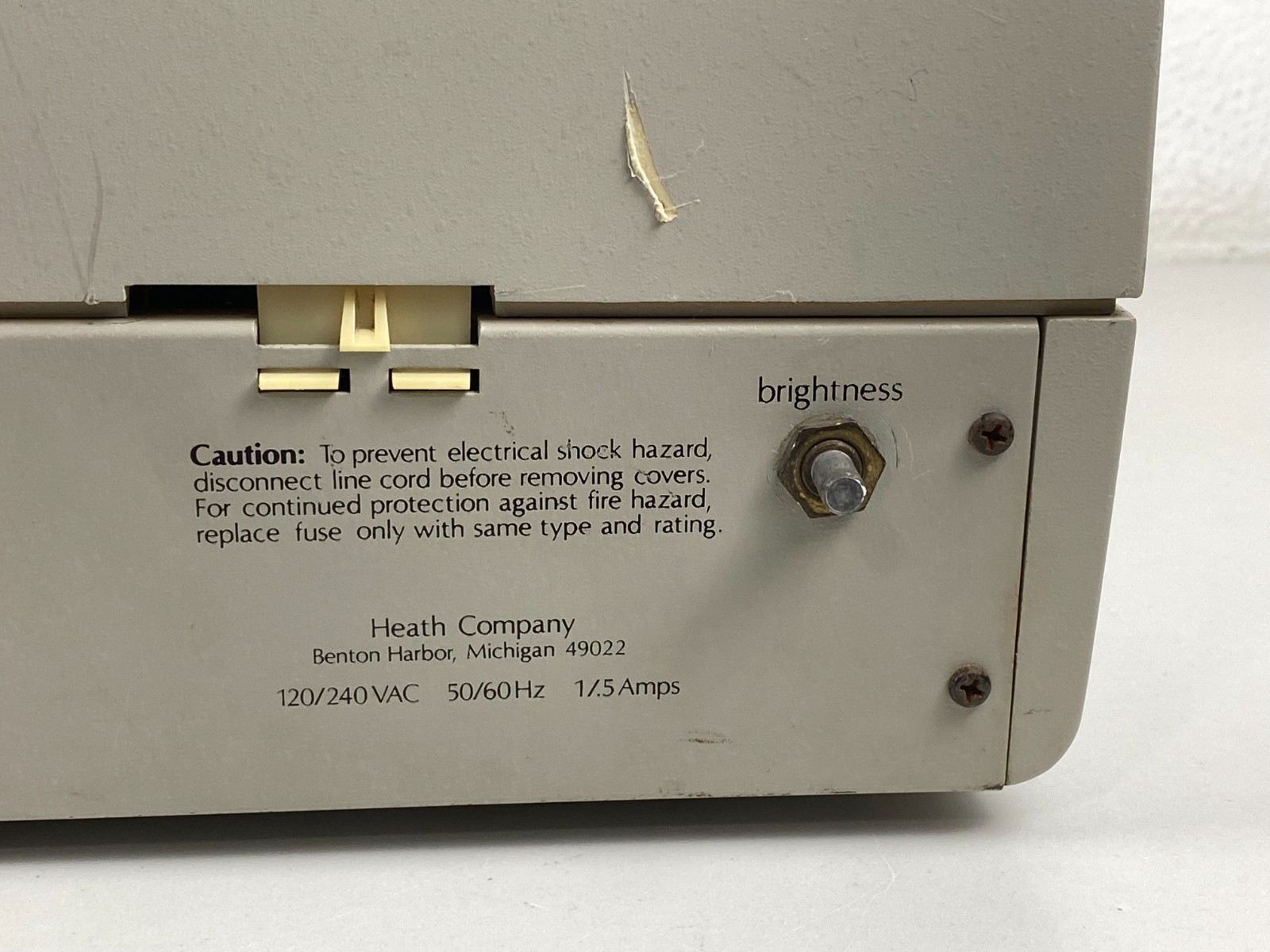 Vintage 1980 Heathkit H19 advanced video terminal computer