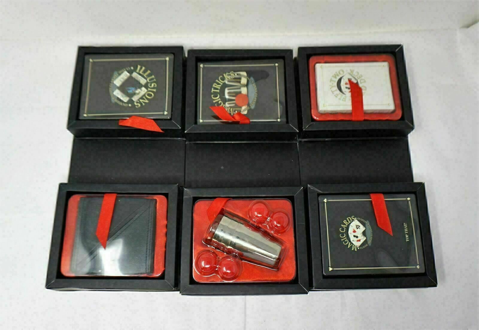 Lot of 3 sets Top That! Illusions, Magic Cards & Magic Tricks New sets
