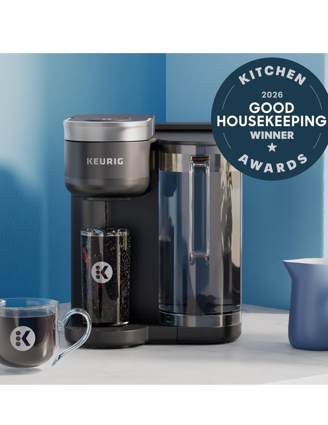 Keurig K-Brew + Chill Iced & Hot Single Serve Coffee Maker