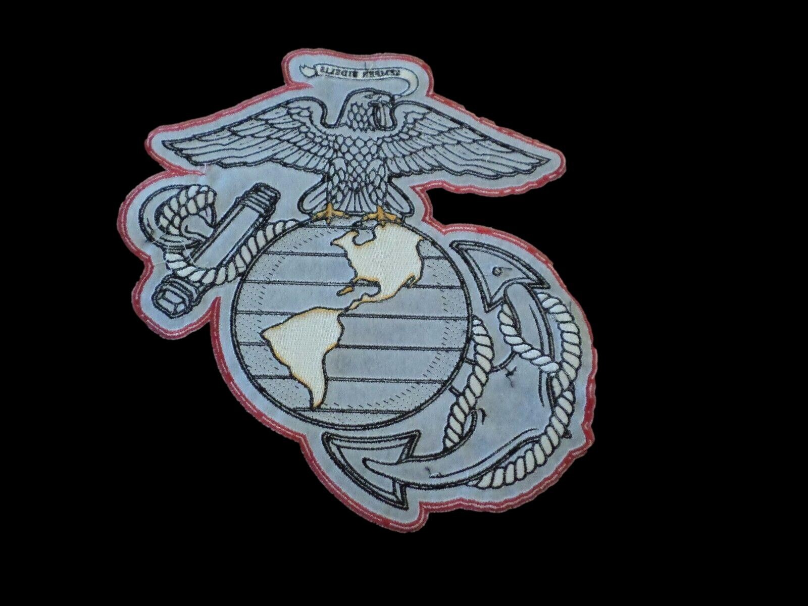 U.S MILITARY MARINE CORPS EAGLE GLOBE & ANCHOR EGA OVERSIZE BACK PATCH 10 X10.5