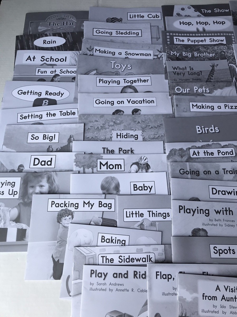 Fountas & Pinnell Levelled Reading Books. Learn to Read, Kindergarten, 1st Grade