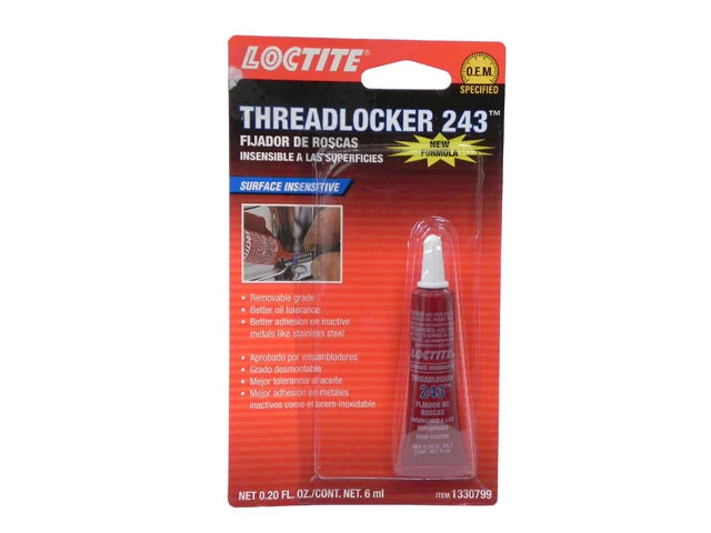 Porsche Threadlocker - Loctite 243 Blue (6 ml. Tube) 1330799--Loc