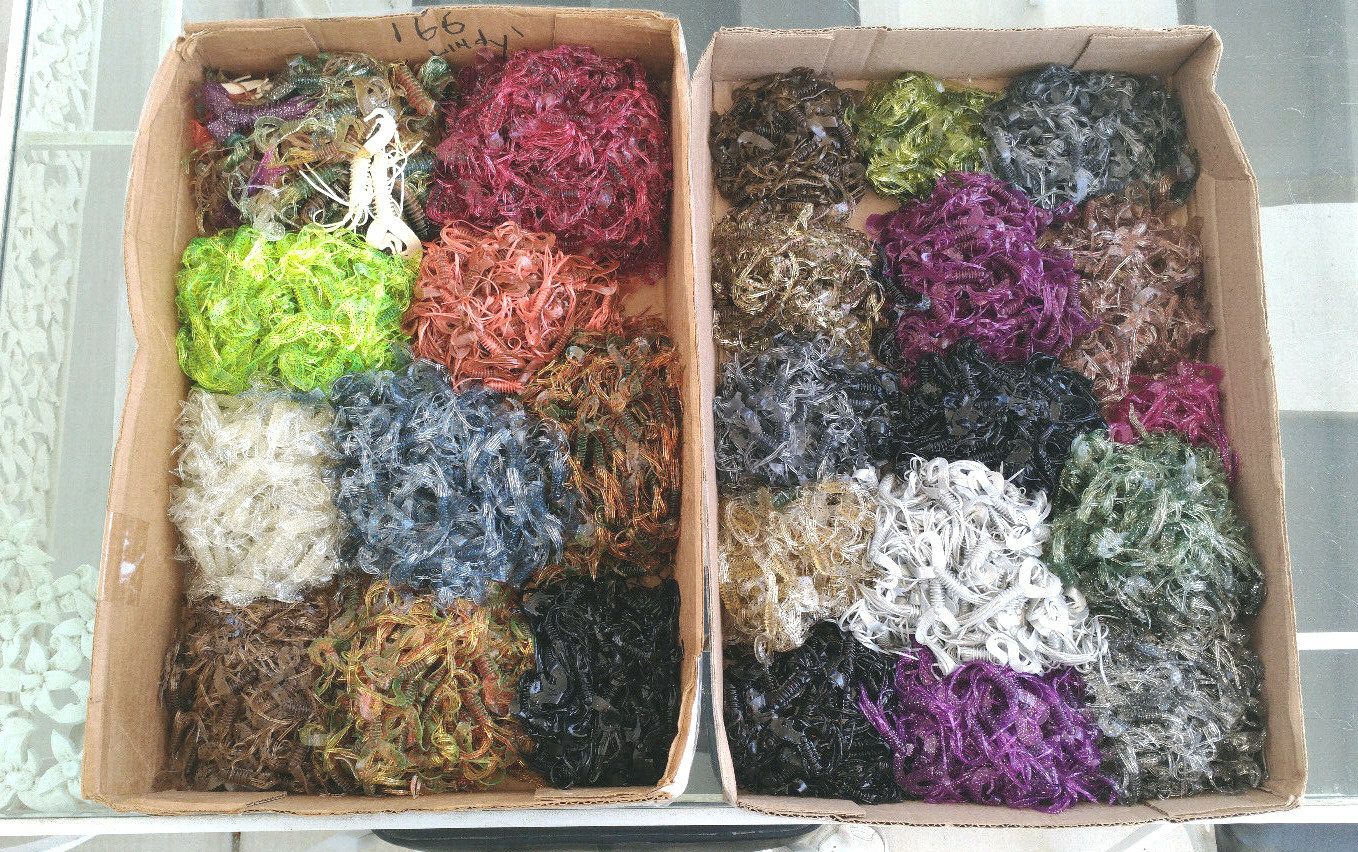 100 Assorted Spider Jigs 2 3/4" - Panfish Lot - 100 Qty - Soft plastics
