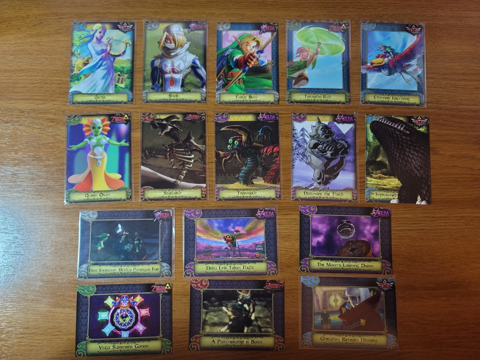 The Legend of Zelda Trading Card Lot of 16 -  2016 Enterplay Zelda Sheik Fairy