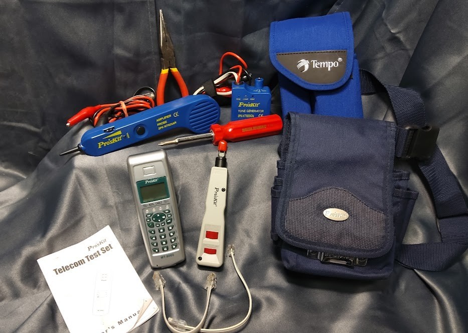 Pros kit Telecom Everything included. Tested