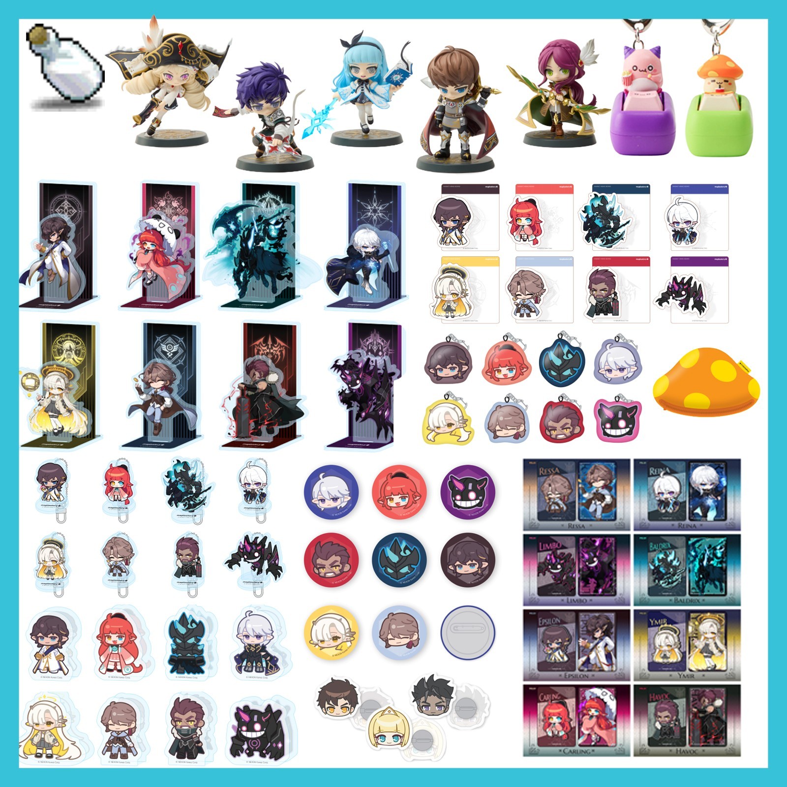 MapleStory Dear My Hero Movie Event in Lotte Cinema Collaboration MD - Limited