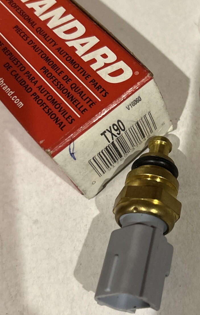 Engine Coolant Temperature Sensor Standard TX90 -New- Old Shelf Stock Fast Ship
