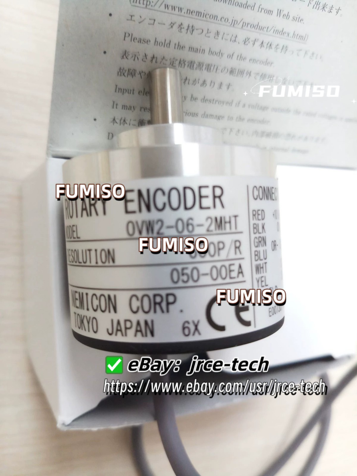1pcs New NEMICON OVW2-06-2MHT-050-00EA Encoder*jrce
